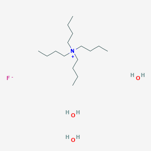 molecular formula C16H42FNO3 B108558 Tetrabutylammonium fluoride trihydrate CAS No. 87749-50-6