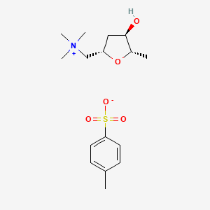 molecular formula C16H27NO5S B10855806 Muscarine (tosylate) 