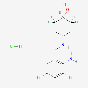molecular formula C13H19Br2ClN2O B10855827 Ambroxol-d5 (hydrochloride) 