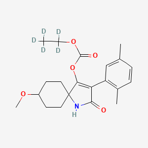 molecular formula C21H27NO5 B10855828 Spirotetramat-d5 