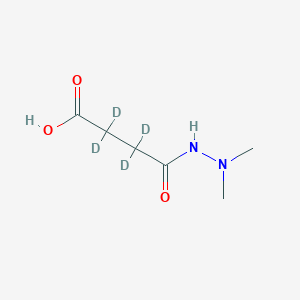 molecular formula C6H12N2O3 B10855961 Daminozide-d4 