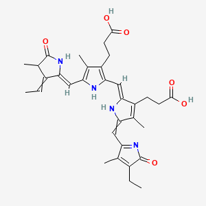 molecular formula C33H38N4O6 B10855977 Phycocyanobilin 