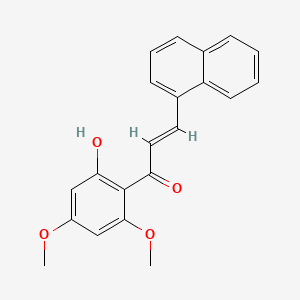 molecular formula C21H18O4 B10856013 Flavokawain 1i 
