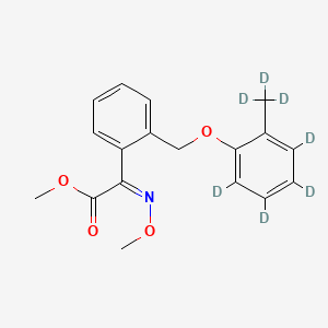 molecular formula C18H19NO4 B10856038 Kresoxim-methyl-d7 