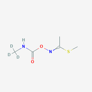molecular formula C5H10N2O2S B10856041 Methomyl D3 