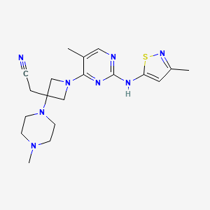 molecular formula C19H26N8S B10856054 JAK-IN-30 