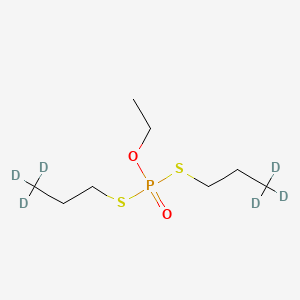 molecular formula C8H19O2PS2 B10856064 Ethoprophos-d6 