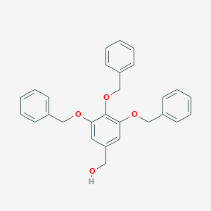 molecular formula C28H26O4 B108561 3,4,5-Tris(benzyloxy)benzyl Alcohol CAS No. 79831-88-2
