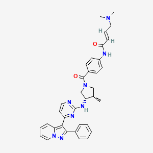 molecular formula C35H36N8O2 B10856294 YL5084 