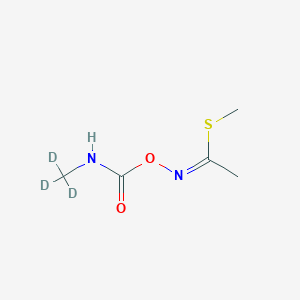 molecular formula C5H10N2O2S B10856373 Methomyl-d3 