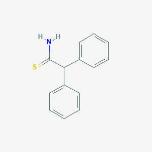 molecular formula C14H13NS B108565 2,2-Diphenylthioacetamide CAS No. 17518-50-2