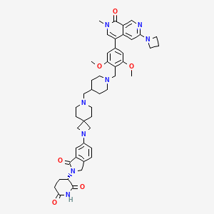 molecular formula C47H56N8O6 B10856527 FHD-609 