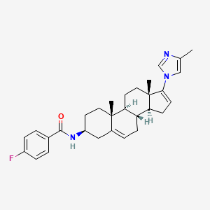 molecular formula C30H36FN3O B10856618 YXG-158 