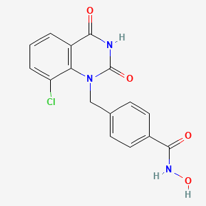 molecular formula C16H12ClN3O4 B10856630 J27644 