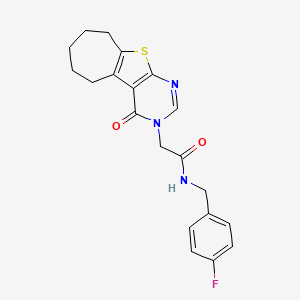molecular formula C20H20FN3O2S B10856757 Shp2-IN-9 