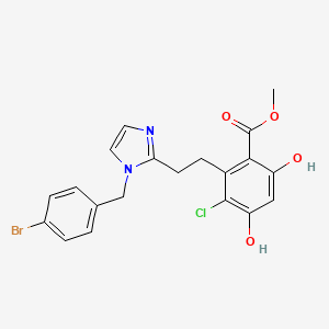 molecular formula C20H18BrClN2O4 B10856800 4-Br-Bnlm 