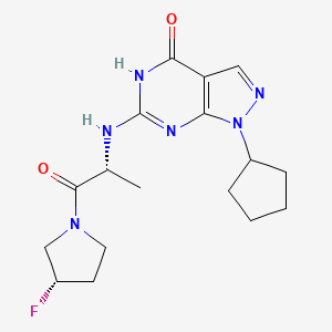 molecular formula C17H23FN6O2 B10856826 Pde9-IN-1 
