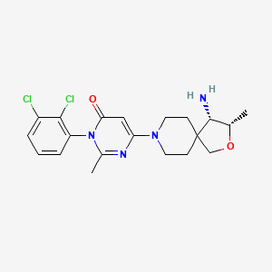 molecular formula C20H24Cl2N4O2 B10856844 IACS-15414 