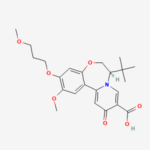 molecular formula C23H29NO7 B10856873 Gst-HG131 