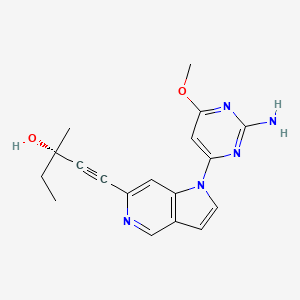 molecular formula C18H19N5O2 B10856887 Ttbk1-IN-1 