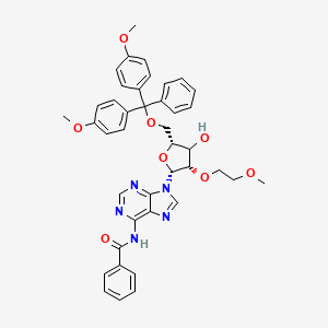 molecular formula C41H41N5O8 B10856908 N-Benzoyl-5'-O-dmtr-2'-O-(2-methoxyethyl)-adenosine 