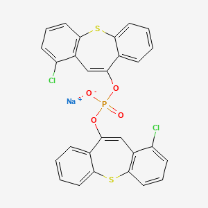 molecular formula C28H16Cl2NaO4PS2 B10856970 GPR84 antagonist 2 