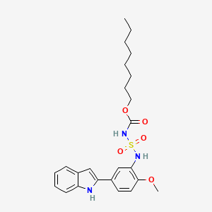 molecular formula C24H31N3O5S B10856993 Alox15-IN-1 