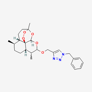 molecular formula C25H33N3O5 B10857024 OPN expression inhibitor 1 