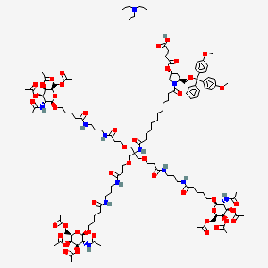 molecular formula C127H194N12O45 B10857034 GalNac-L96 