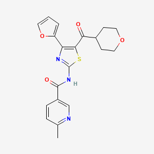 molecular formula C20H19N3O4S B10857051 Sipagladenant CAS No. 858979-50-7