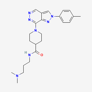 molecular formula C23H31N7O B10857067 Tlr9-IN-1 