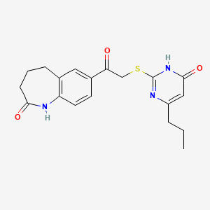molecular formula C19H21N3O3S B10857213 S07-2010 