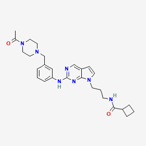 molecular formula C27H35N7O2 B10857279 Tbk1-IN-1 
