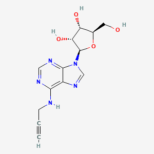 molecular formula C13H15N5O4 B10857310 N-Propargyladenosine 