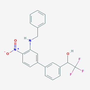 molecular formula C21H17F3N2O3 B10857366 Anti-amyloid agent-1 