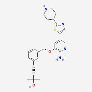 molecular formula C25H28N4O2S B10857375 Hpk1-IN-34 