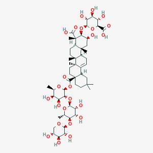 molecular formula C53H82O24 B10857519 Celosin I 