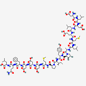 molecular formula C101H152N20O34S2 B10857559 HIF-1 alpha (556-574) 
