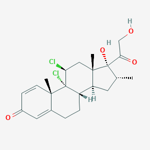 molecular formula C22H28Cl2O4 B108576 Meclorisone CAS No. 4732-48-3