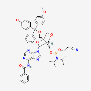 molecular formula C48H52N7O8P B10857621 LNA-A(Bz) amidite 