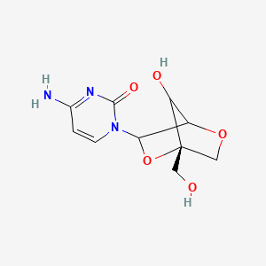 molecular formula C10H13N3O5 B10857637 LNA-C(Bz) 