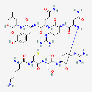 molecular formula C48H82N18O14S B10857676 Smcy HY Peptide (738-746) 