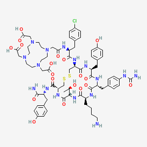 molecular formula C69H93ClN16O19S2 B10857723 Dota-LM3 