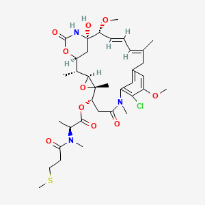 molecular formula C36H50ClN3O10S B10857729 S-methyl DM1 