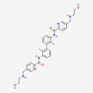 molecular formula C32H36N6O4 B10857836 ARB-272572 