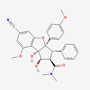 molecular formula C29H28N2O6 B10857879 eIF4A3-IN-18 