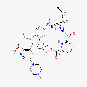molecular formula C44H58N8O5S B10857905 Ras-IN-2 