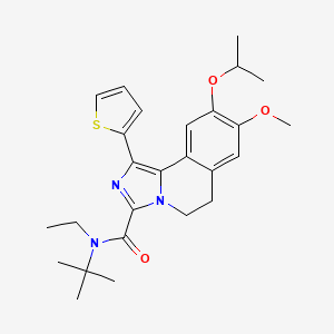 molecular formula C26H33N3O3S B10857941 FSHR agonist 1 