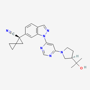 molecular formula C24H26N6O B10857953 Lrrk2-IN-7 