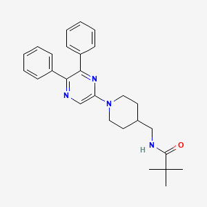 molecular formula C27H32N4O B10857987 Skp2 inhibitor 2 